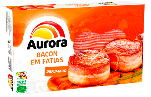 Bacon Em Fatias Aurora 250g