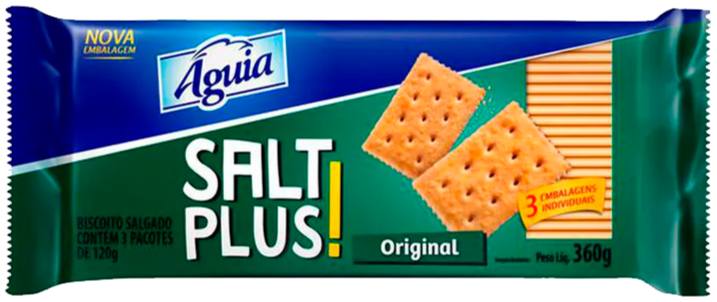 Biscoito Salt Plus Original 360g