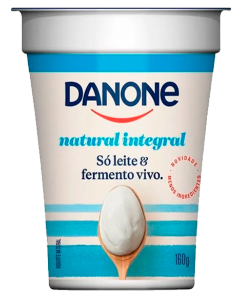 Iogurte Natural Integral Danone 150g
