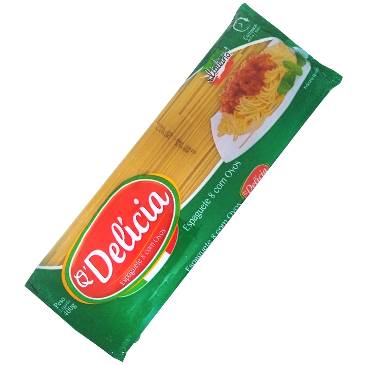Macarrão Espaguete Q-Delicia com Ovos 400g