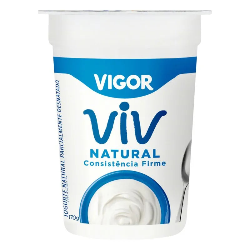 Iogurte Vigor Natural, Desnatado e Integral 150g - Sabores