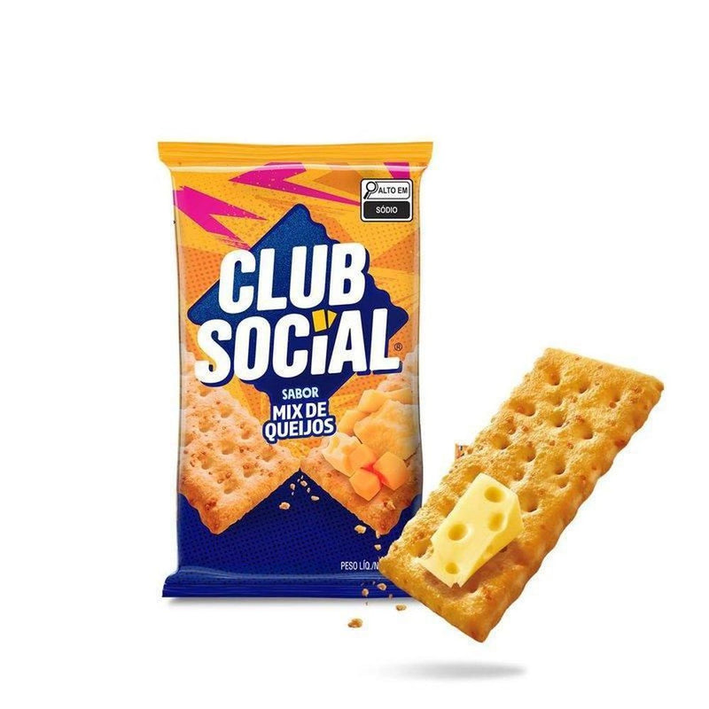 Biscoito Club Social Salgado Sabor 141g