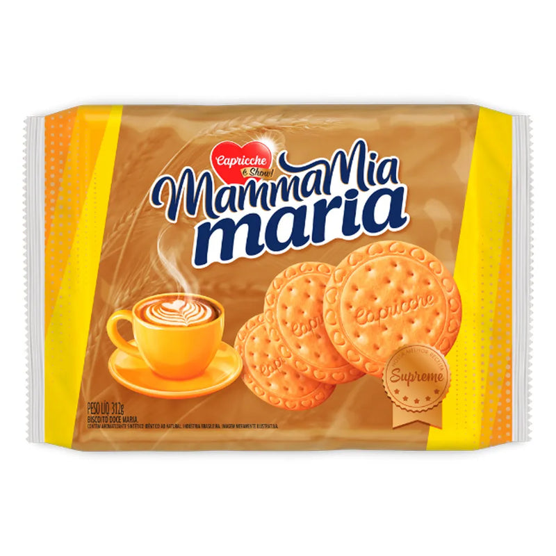 Biscoito Capricche Mammamia Maria 312g