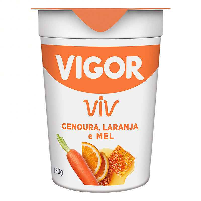 Iogurte Vigor Natural, Desnatado e Integral 150g - Sabores