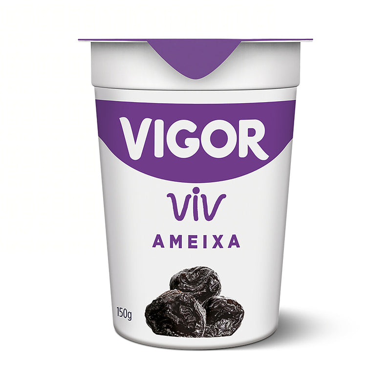 Iogurte Vigor Natural, Desnatado e Integral 150g - Sabores