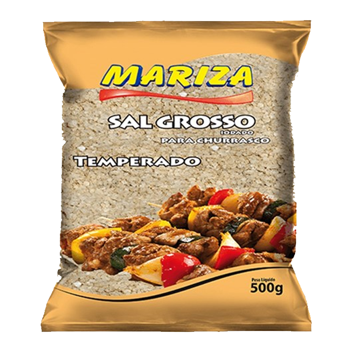 Sal Grosso Mariza Temperado para Churrasco 500g