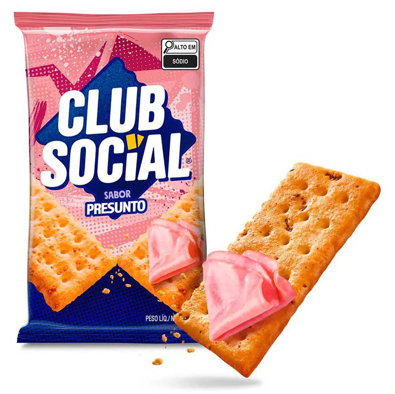 Biscoito Club Social Salgado Sabor 141g