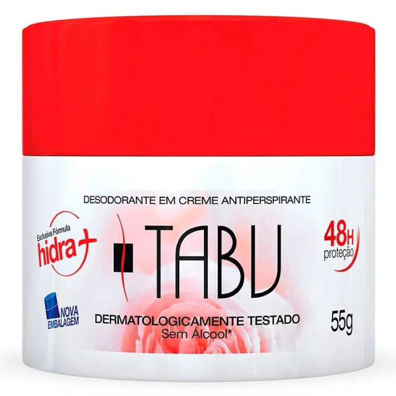 Desodorante Creme Tabu Tradicional 55g