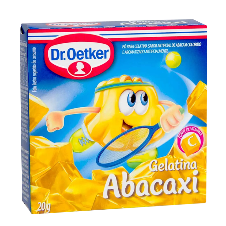 Gelatina Dr. Oetker Abacaxi 20g