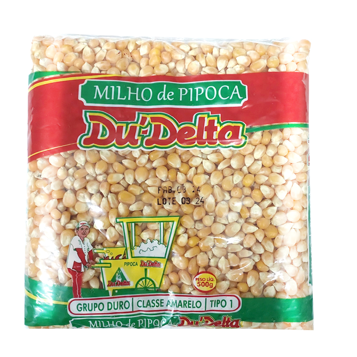 Milho de Pipoca DuDelta 500g